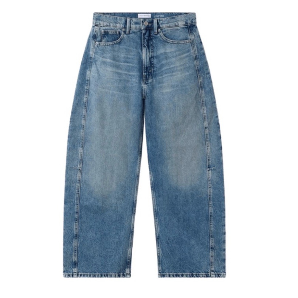 Good American Barrel Jeans 27